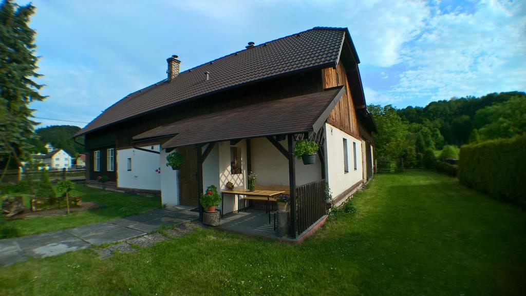 Chalupa Pod Drabskymi Svetnickami Villa มินิโคโว ฮราดิชติเย ภายนอก รูปภาพ